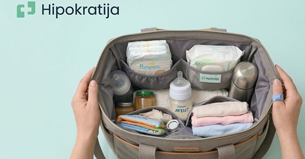 unutrašnjost torbe za pelene